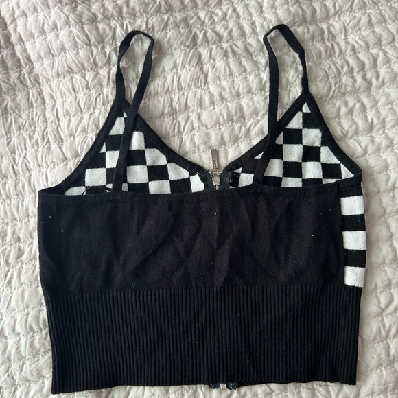 Checkered tank top - Picture 2 of 3